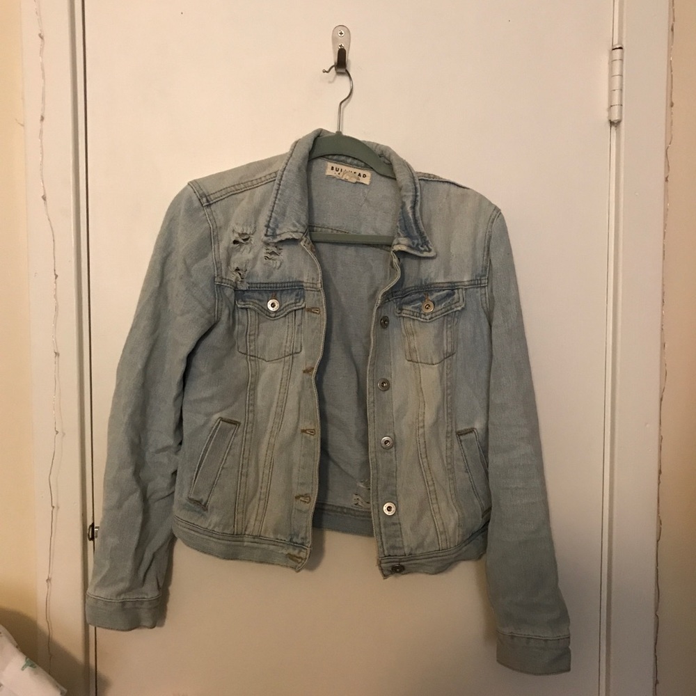 Super cute jean jacket!